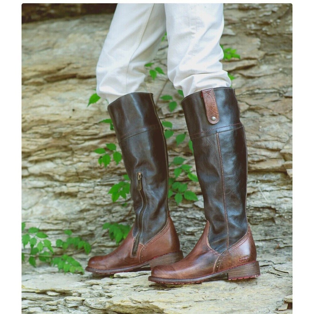 BED STU Jacqueline Wide Calf Size‎ 6 Brown NEW Western Cowgirl Rodeo Cowboy Boho